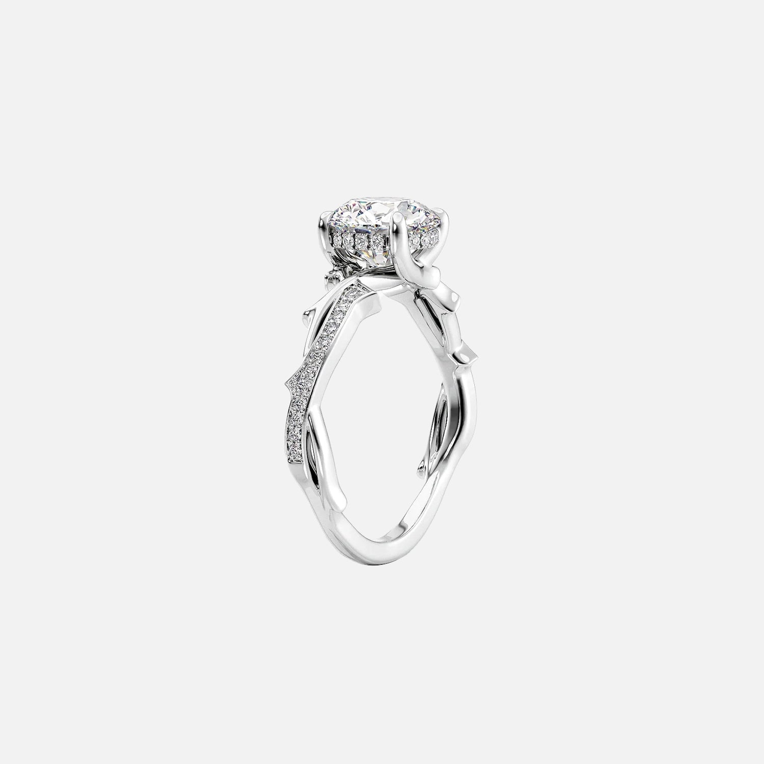 The Coco Marquise Pave Moissanite Ring - KNT - Engagement Rings, Wedding Bands & Fine Jewelry