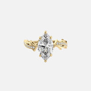 The Coco Marquise Pave Moissanite Ring - KNT - Engagement Rings, Wedding Bands & Fine Jewelry