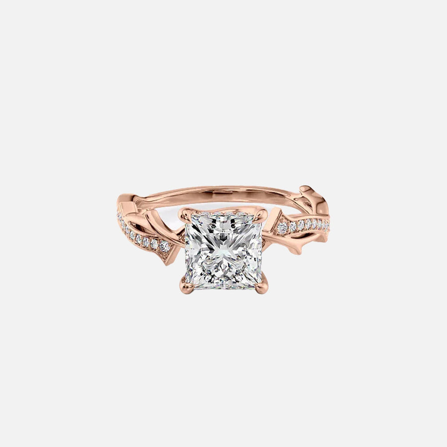 The Coco Princess Pave Moissanite Ring - KNT - Engagement Rings, Wedding Bands & Fine Jewelry