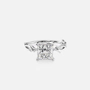 The Coco Princess Side Stone Moissanite Ring - KNT - Engagement Rings, Wedding Bands & Fine Jewelry