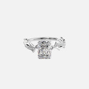 The Coco Radiant Pave Moissanite Ring - KNT - Engagement Rings, Wedding Bands & Fine Jewelry
