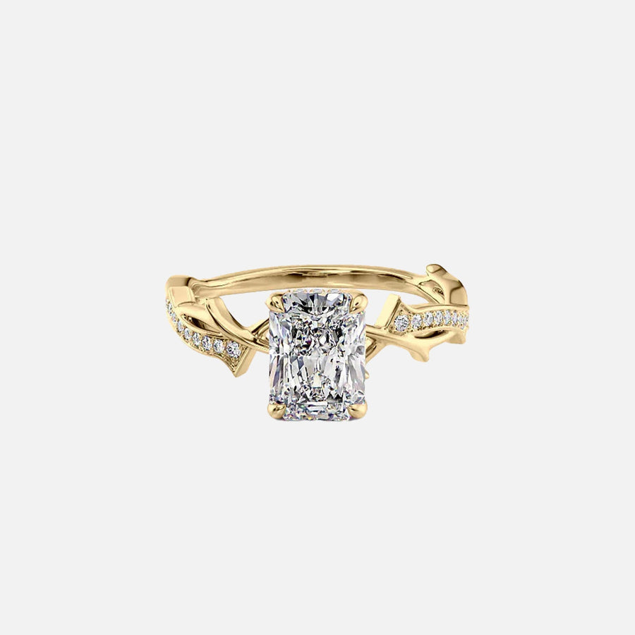 The Coco Radiant Pave Moissanite Ring - KNT - Engagement Rings, Wedding Bands & Fine Jewelry
