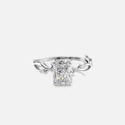 The Coco Radiant Side Stone Moissanite Ring - KNT - Engagement Rings, Wedding Bands & Fine Jewelry