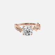 The Coco Round Pave Moissanite Ring - KNT - Engagement Rings, Wedding Bands & Fine Jewelry