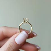 The Coco Round Pave Moissanite Ring - KNT - Engagement Rings, Wedding Bands & Fine Jewelry