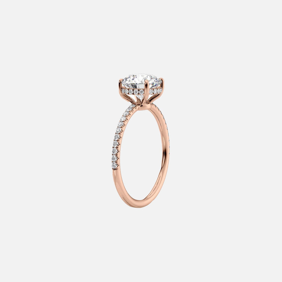 The Elisa Cushion Pave Moissanite Ring - KNT - Engagement Rings, Wedding Bands & Fine Jewelry