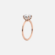 The Elisa Marquise Solitaire Moissanite Ring - KNT - Engagement Rings, Wedding Bands & Fine Jewelry
