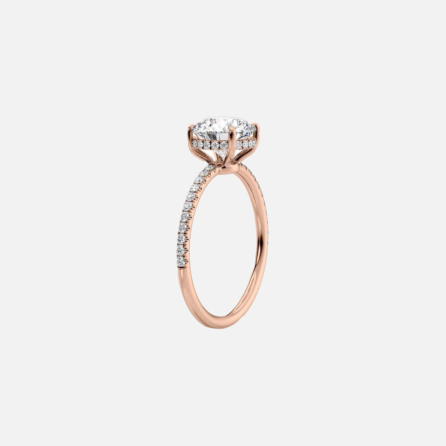 The Elisa Oval Pave Moissanite Ring - KNT - Engagement Rings, Wedding Bands & Fine Jewelry