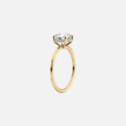 The Elisa Pear Solitaire Moissanite Ring - KNT - Engagement Rings, Wedding Bands & Fine Jewelry