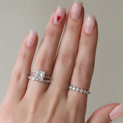 The Elisa Princess Solitaire Moissanite Ring - KNT - Engagement Rings, Wedding Bands & Fine Jewelry