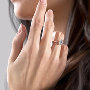  The Ellie Pear Lab Diamond Ring 18k Rose Gold 003
