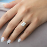  The Ellie Radiant Lab Diamond Ring 14k Yellow Gold 003