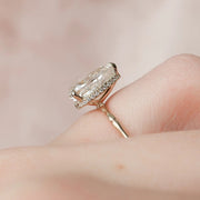  The Eve Pear Moissanite Ring 14k Yellow Gold 004 Final