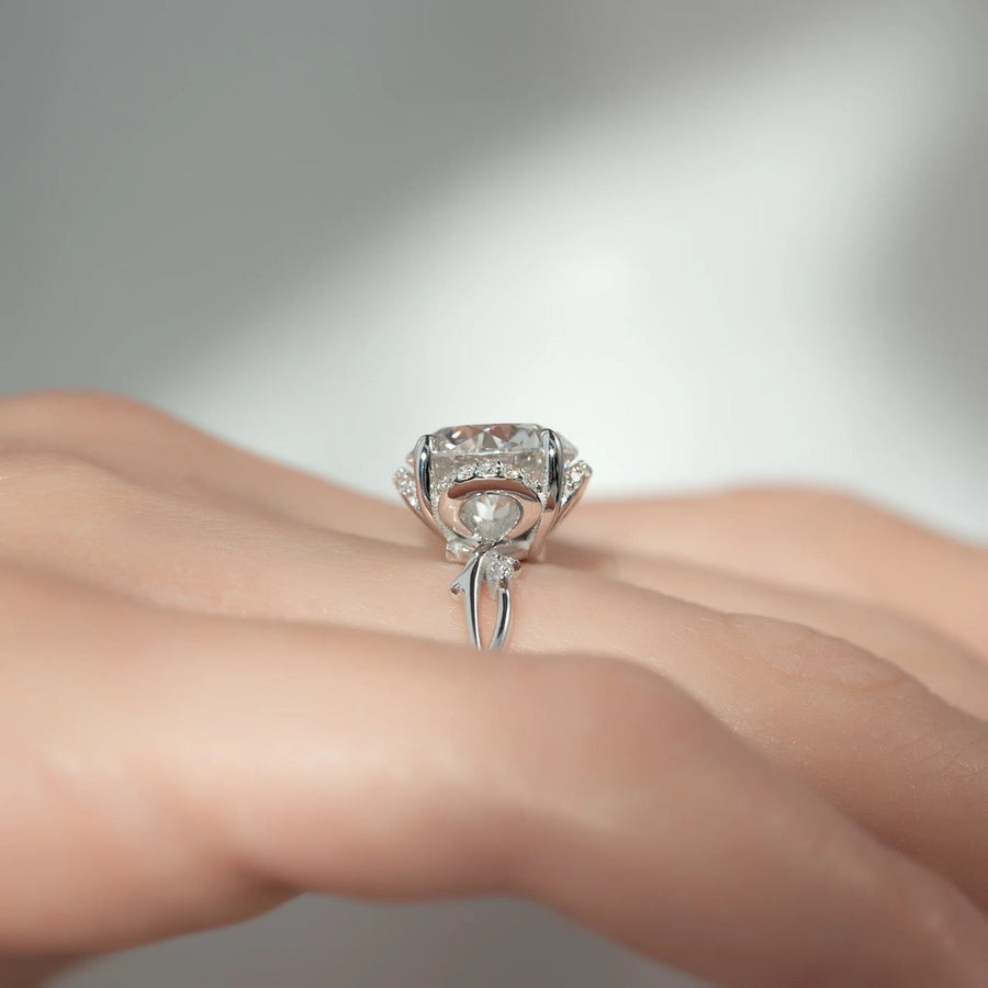 The Halo Twig Round Lab Diamond Ring 14k White Gold 004 Final