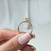 The Hidden Halo Camilla Radiant Pave Moissanite Ring - KNT - Engagement Rings, Wedding Bands & Fine Jewelry