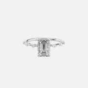  The Hidden Halo Penelope Emerald Lab Diamond Ring 14k White Gold 001