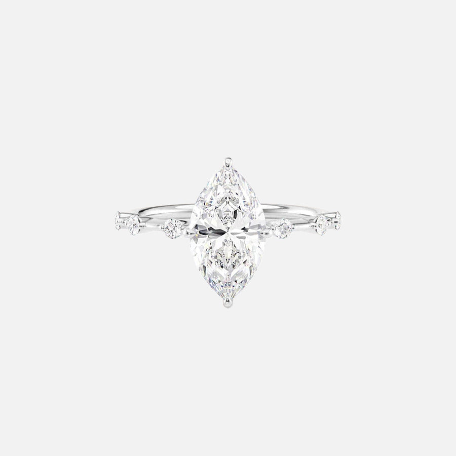  The Hidden Halo Penelope Marquise Moissanite Ring 14k White Gold 001