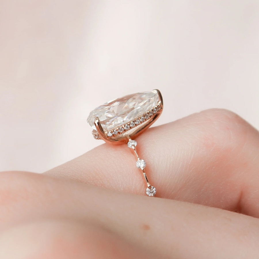  The Hidden Halo Penelope Pear Moissanite Ring 14k Rose Gold 004 Final