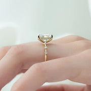  The Hidden Halo Penelope Radiant Lab Diamond Ring 18k Yellow Gold 004 Final