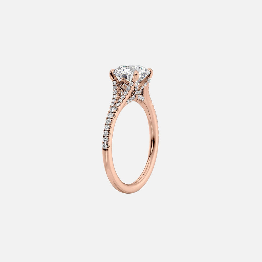  The Jade Marquise Moissanite Ring 18k Rose Gold 002