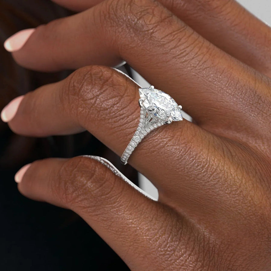  The Jade Marquise Moissanite Ring 18k White Gold 005 Final