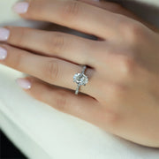  The Jasmine Oval Lab Diamond Ring 14k White Gold 003