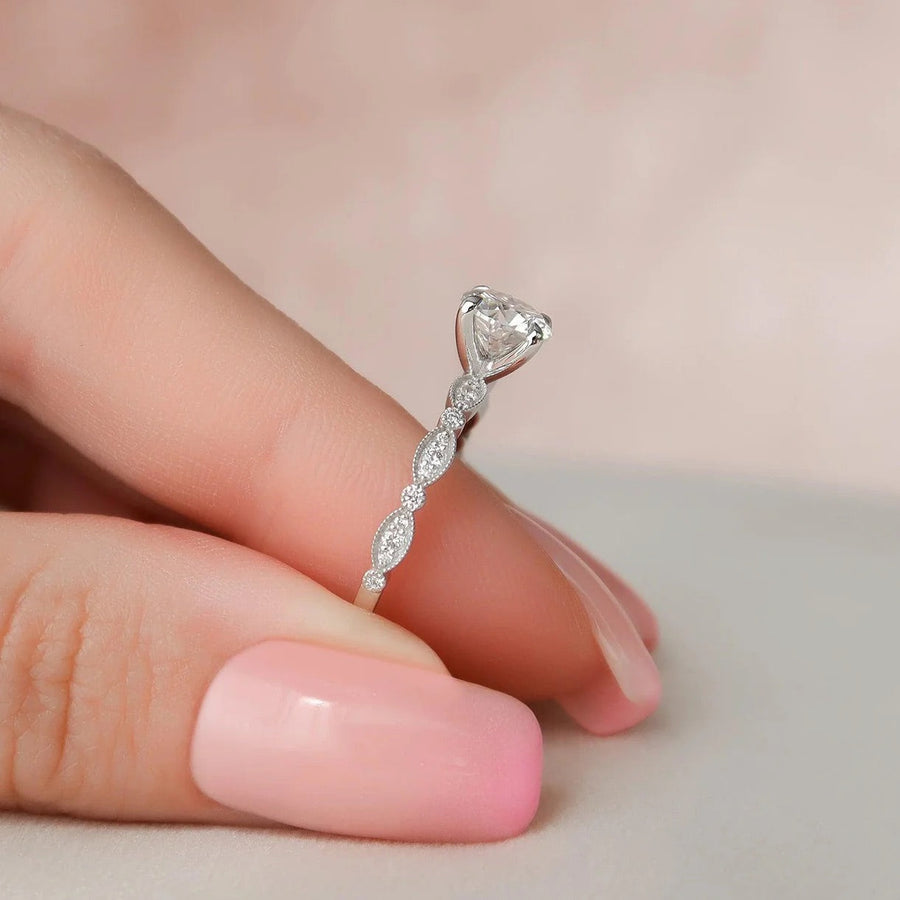  The Jasmine Round Lab Diamond Ring 18k White Gold 004 Final