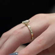  The Jennifer Emerald Lab Diamond Ring 14k Yellow Gold 004