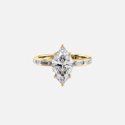 The Jennifer Marquise Lab Diamond Ring 14k Yellow Gold 001