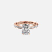  The Jennifer Radiant Moissanite Ring 18k Rose Gold 001