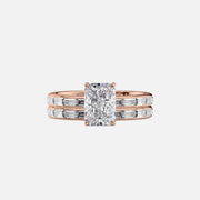  The Jennifer Radiant Moissanite Ring 18k Rose Gold 003