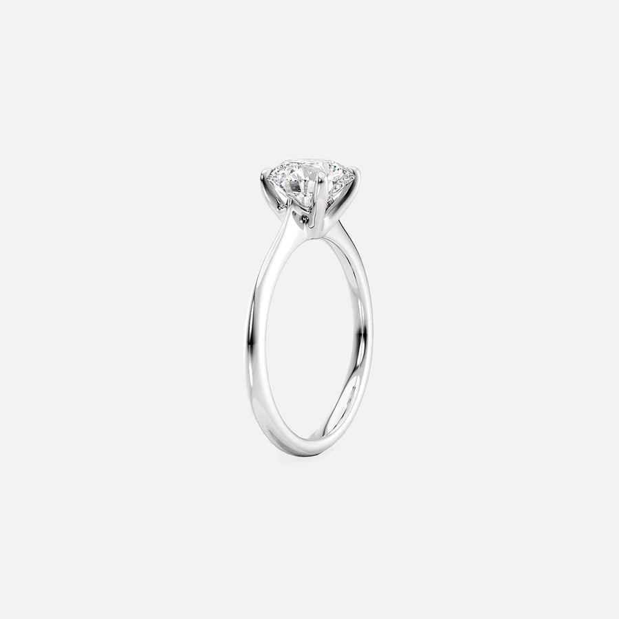  The Katelyn Cushion Lab Diamond Ring 18k White Gold 002