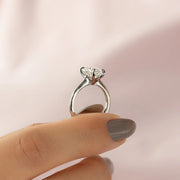  The Katelyn Marquise Lab Diamond Ring 14k White Gold 004
