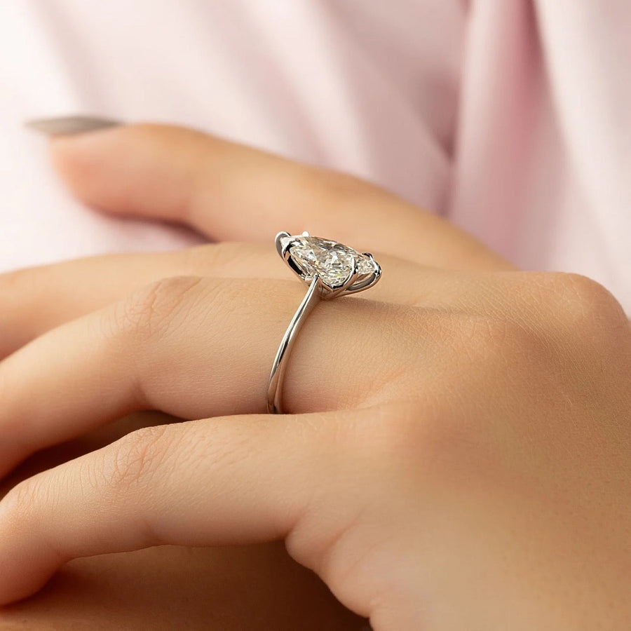  The Katelyn Marquise Lab Diamond Ring 18k White Gold 005 Final