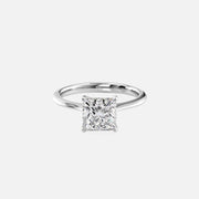  The Katelyn Princess Lab Diamond Ring 14k White Gold 001
