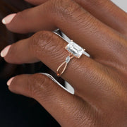 The Kelsey Emerald Moissanite Ring 18k Rose Gold 005 Final