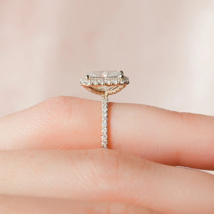  The Lenny Radiant Moissanite Ring 18k Yellow Gold 004 Final