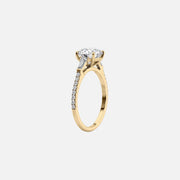 The Leona Marquise Pave Moissanite Ring - KNT - Engagement Rings, Wedding Bands & Fine Jewelry