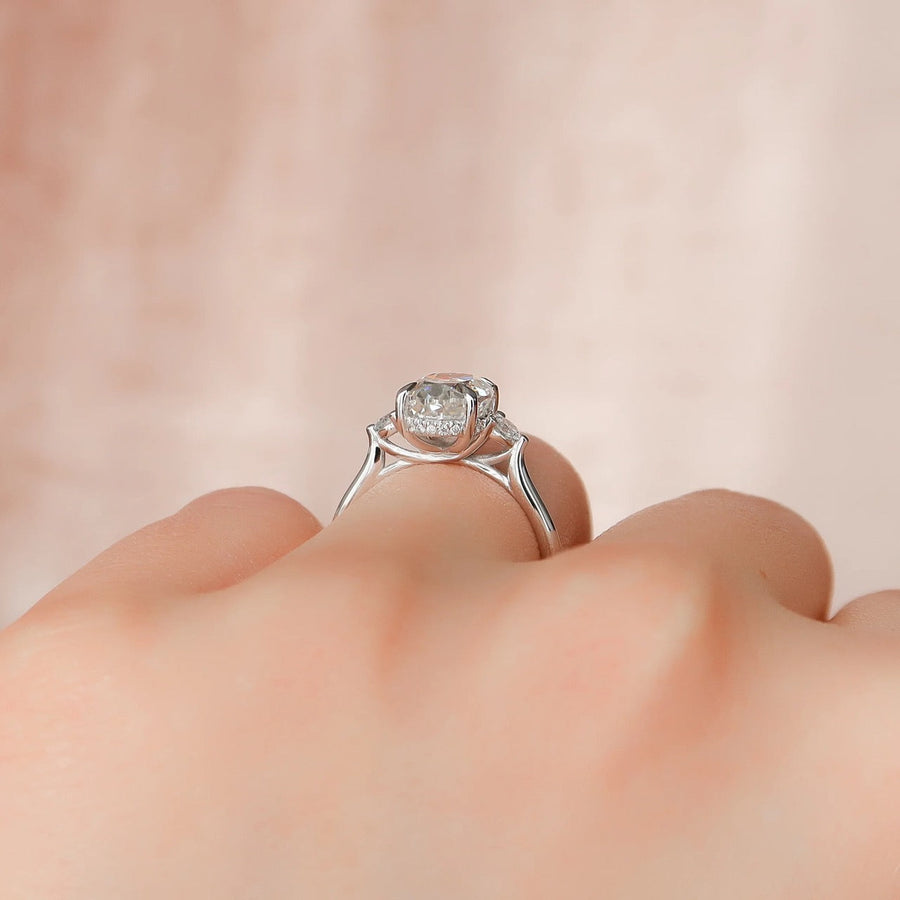  The Lia Oval Lab Diamond Ring 18k White Gold 004 Final