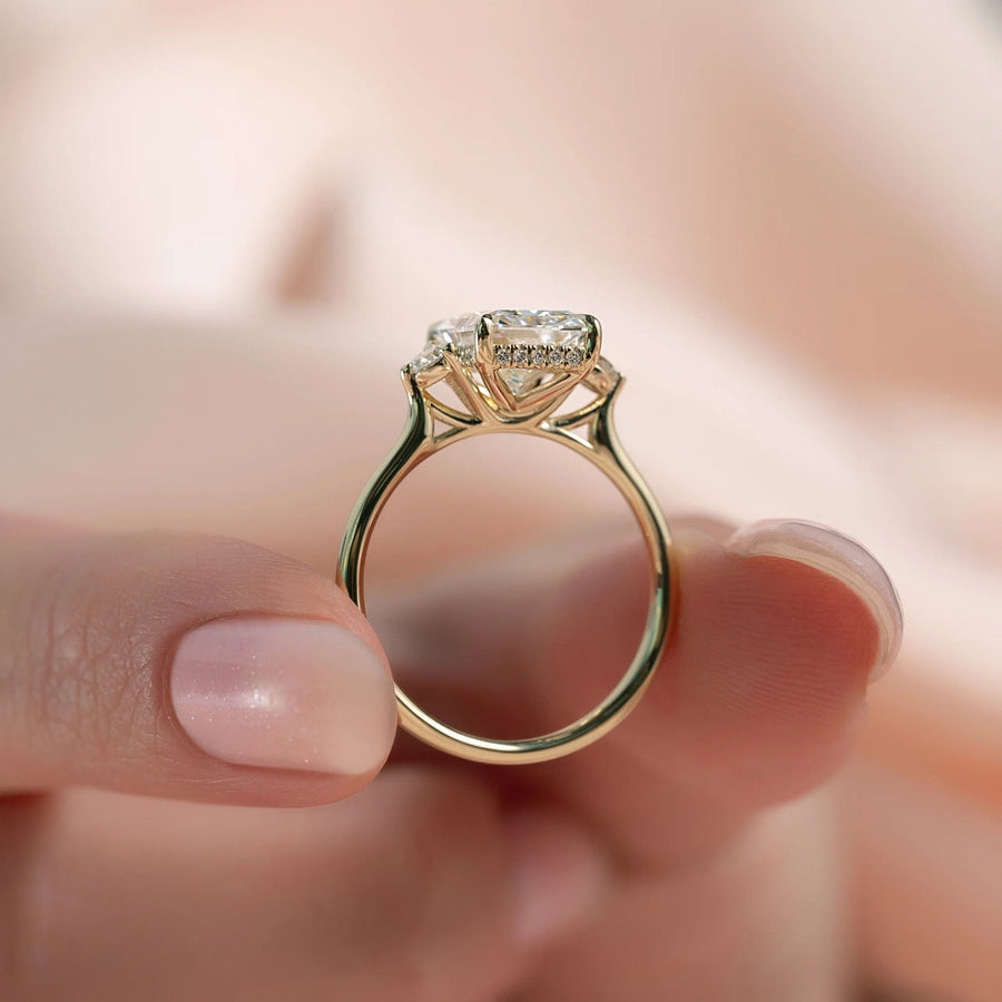  The Lia Radiant Moissanite Ring 14k Yellow Gold 005 Final