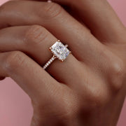  The Mandy Radiant Moissanite Ring 18k Rose Gold 005 Final