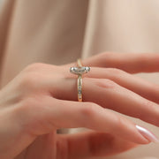  The Marilyn Marquise Lab Diamond Ring 18k Yellow Gold 005 Final