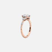  The Marquise Chelsea Pear Lab Diamond Ring 18k Rose Gold 002