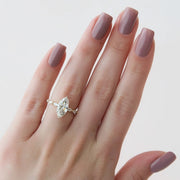  The Marquise Lucia Marquise Lab Diamond Ring 18k Yellow Gold 004