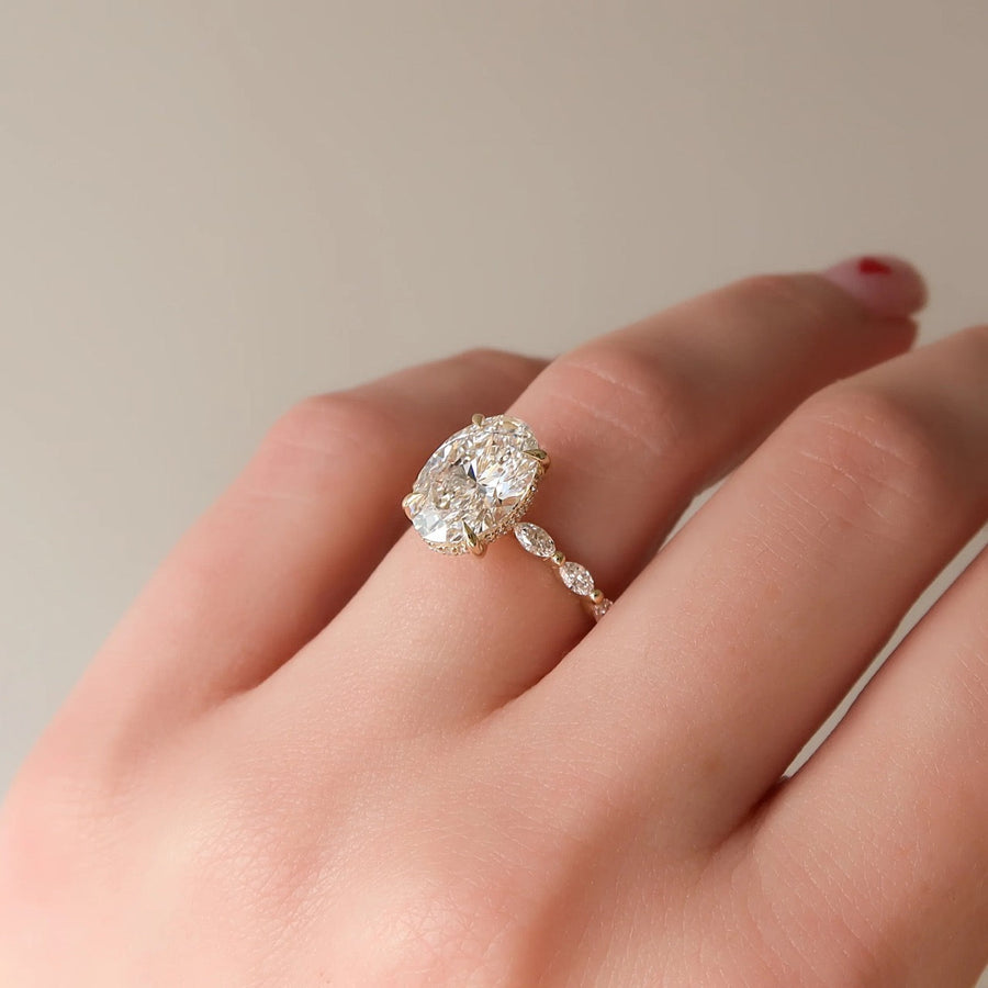  The Marquise Lucia Oval Lab Diamond Ring 14k Yellow Gold 005 Final