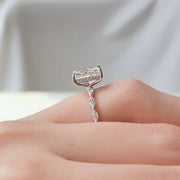  The Marquise Lucia Radiant Lab Diamond Ring 14k White Gold 005 Final
