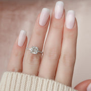  The Marquise Round Lindsey Cushion Lab Diamond Ring 14k White Gold 004 Final