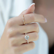  The Marquise Round Lindsey Round Lab Diamond Ring 18k Rose Gold 004 Final
