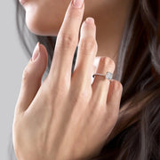 The Meera Cushion Pave Moissanite Ring - KNT - Engagement Rings, Wedding Bands & Fine Jewelry