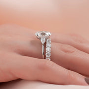  The Megan Pears Oval Lab Diamond Ring 14k White Gold 004 Final